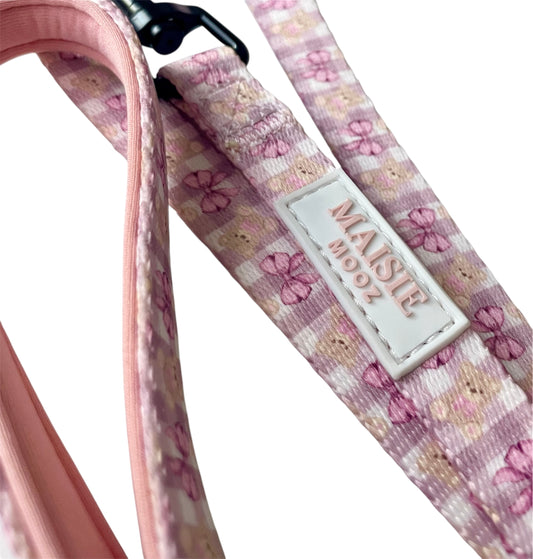 Bears and Bows Bundle Dog Harness Collar and Lead Set