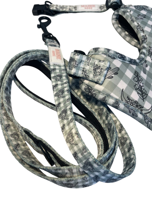 Sage Pastures Bundle Dog Harness Collar and Lead Set