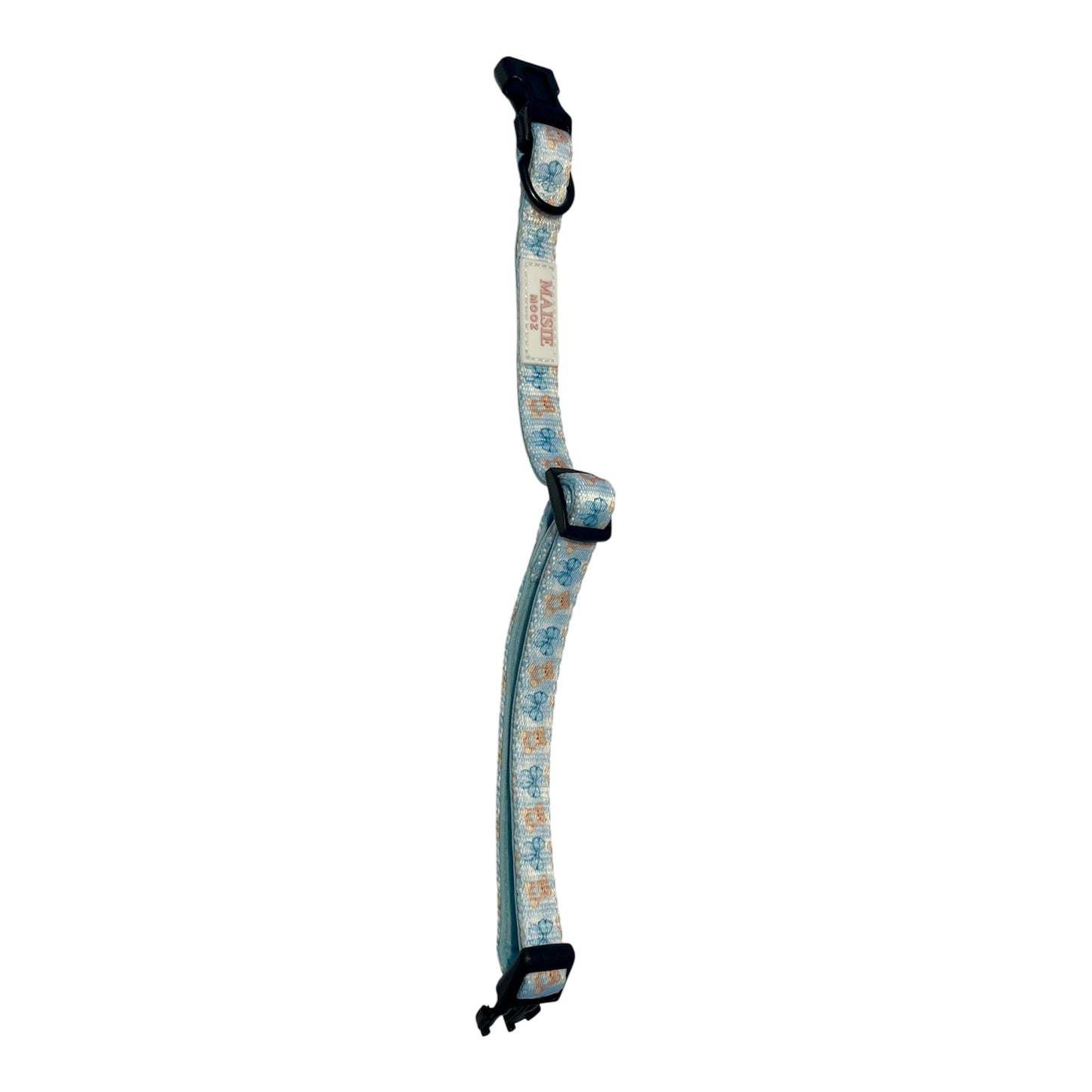 Adjustable Collar: Bears and Bows Blue edition
